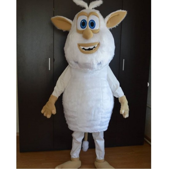 Yeti Booba Snowman Mascot Costume for Adults Yeti Booba Snowman Mascot Costume for Adults