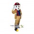 Sparky The Fire Dog Mascot Costume