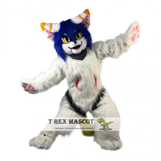 Monster Cat Mascot Costume Fursuit
