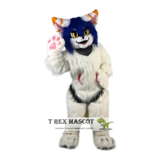 Monster Cat Mascot Costume Fursuit