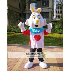 Christmas Bunny Rabbit Mascot Costume