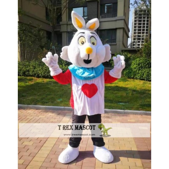 Christmas Bunny Rabbit Mascot Costume