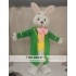 Easter Bunny Rabbit Mascot Costume With Coat