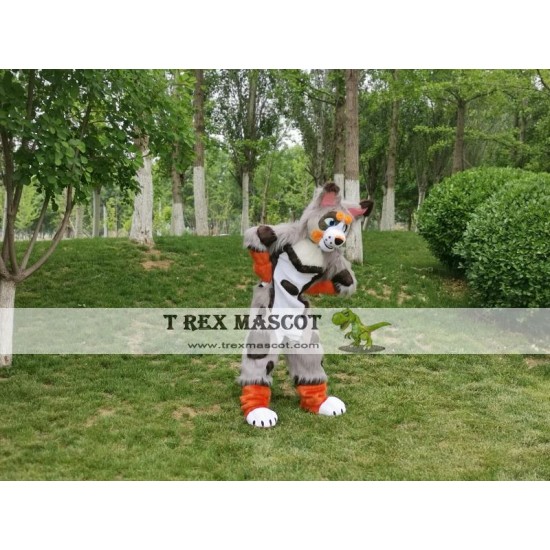 Dog Fox Wolf Realistic Fursuit Animal Mascot Costumes