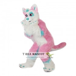 Dog Fox Wolf Realistic Fursuit Animal Mascot Costumes