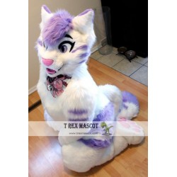 Cat Girl Realistic Fursuit Animal Mascot Costumes