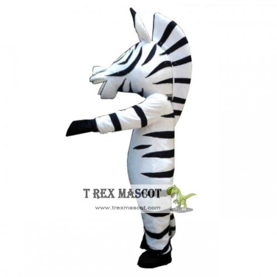 Adult Zebra Mascot Costume