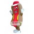 Adult Hotdog Mascot Costume