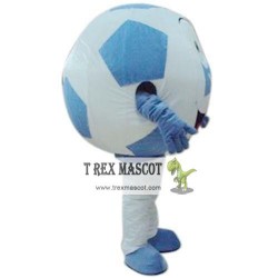 Adult Football Soccer Ball Mascot Costume