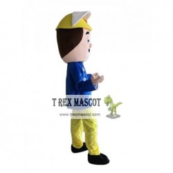 Adult Fireman Sam Mascot Costume