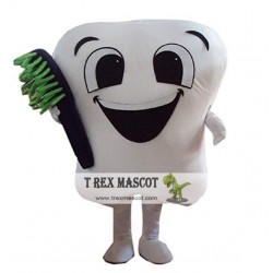 Adult Dentist Tooth Mascot Costume