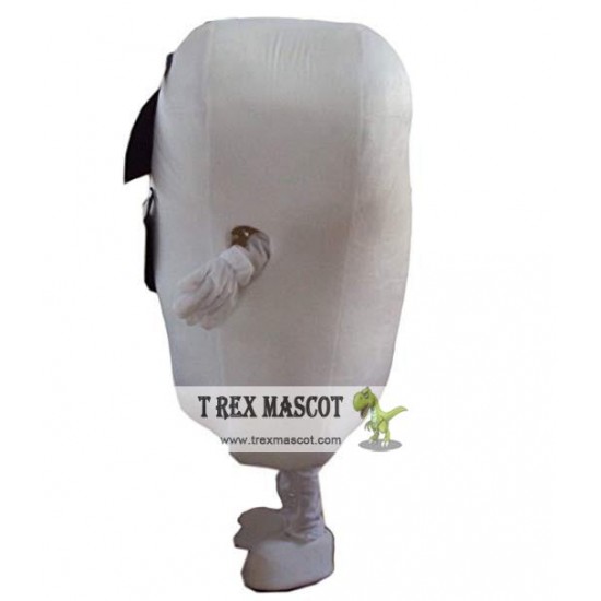 Adult Dentist Tooth Mascot Costume Adult Dentist Tooth Mascot Costume