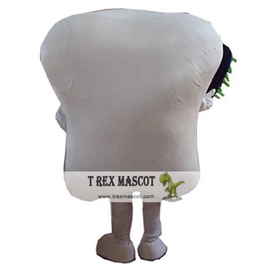 Adult Dentist Tooth Mascot Costume Adult Dentist Tooth Mascot Costume