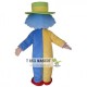 Adult Blue Clown Mascot Costume