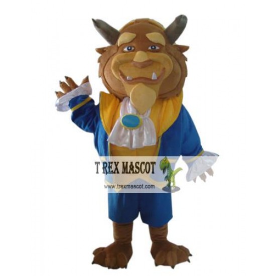 Adult Beast Mascot Costume