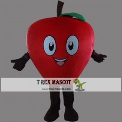 Adult Apple Mascot Costume