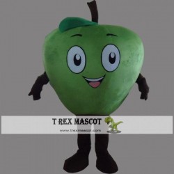 Adult Apple Mascot Costume