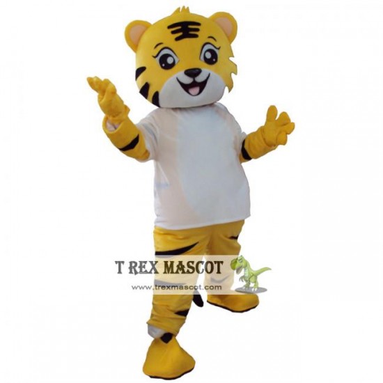 Adult Tiger Mascot Costume
