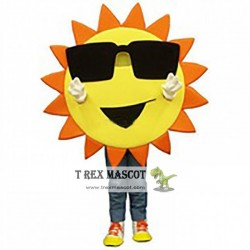 Adult Sun Mascot Costume