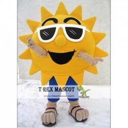 Adult Sun Flower Mascot Costume