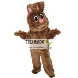 Easter Bunny Rabbit Brown Hare Mascot Costumes