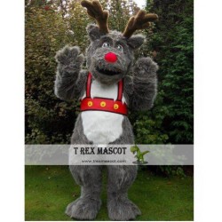 Christmas Reindeer Rudolf Supreme Mascot Costumes