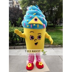 Icecream Mascot Costume Suit Cosplay Party