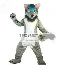 Animal Adult Cosplay Wolf Mascot Costume