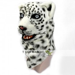 Realistic Leopard Panther Fursuit Head Mask Mascot Head