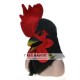 Realistic Rooster Cock Fursuit Head Mask Mascot Head