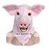 Realistic Pig Fursuit Head Mask Mascot Head