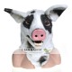 Realistic Pig Fursuit Head Mask Mascot Head