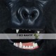 Realistic Chimpanzee Fursuit Head Mask Mascot Head