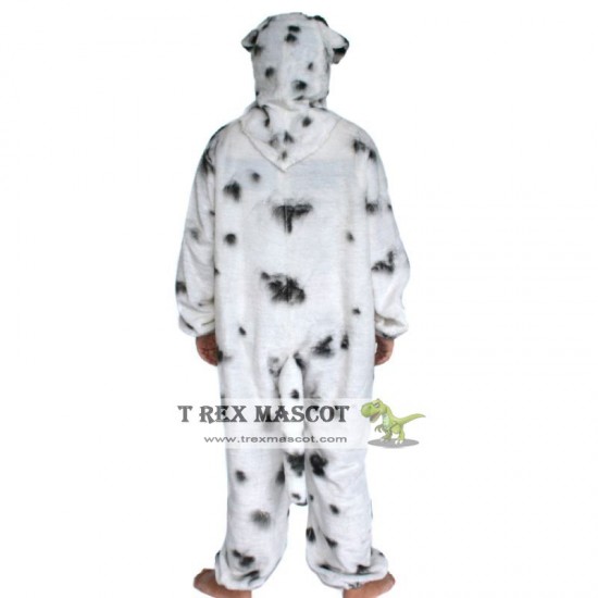 Realistic Dalmatian Dog Fursuit Mascot Costume