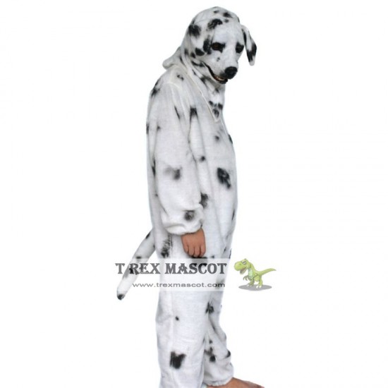 Realistic Dalmatian Dog Fursuit Mascot Costume