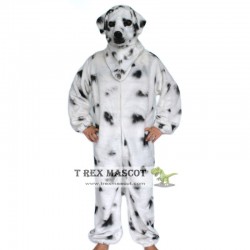 Realistic Dalmatian Dog Fursuit Mascot Costume