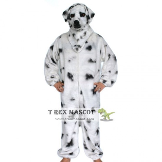 Realistic Dalmatian Dog Fursuit Mascot Costume