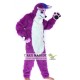 Realistic Purple Wolf Fursuit Mascot Costume