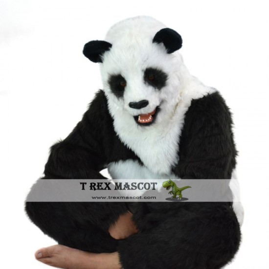 Realistic Panda Fursuit Mascot Costume