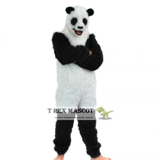Realistic Panda Fursuit Mascot Costume
