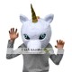 Realistic Unicorn Fursuit Head Mask Mascot Head