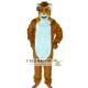 Realistic Brown Wolf Fursuit Mascot Costume