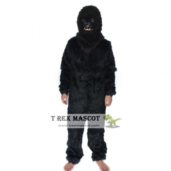 Realistic Chimpanzee Fursuit Mascot Costume