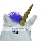 Realistic Unicorn Fursuit Head Mask Mascot Head