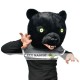 Realistic Black Panther Fursuit Head Mask Mascot Head