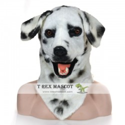 Realistic Dog Fursuit Head Mask Mascot Head