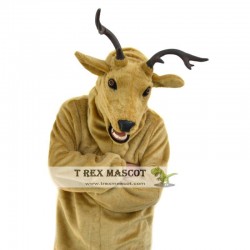 Realistic Elk Deer Fursuit Mascot Costume