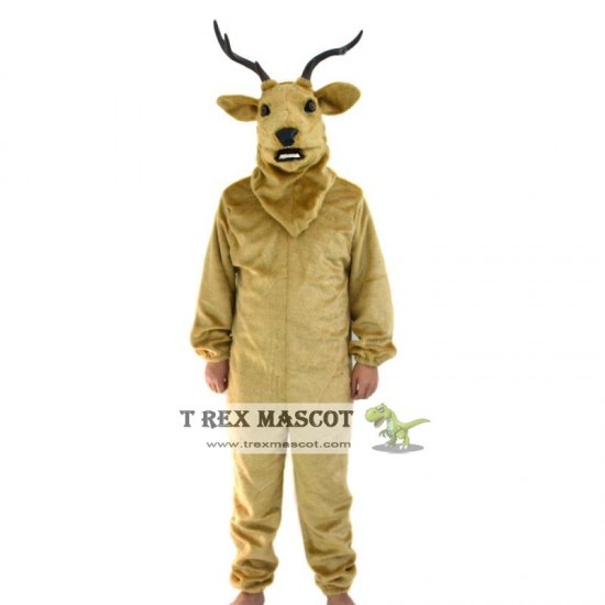 Realistic Elk Deer Fursuit Mascot Costume