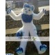 Blue Wolf Husky Dog Fursuit Mascot Costume