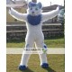 Blue Wolf Husky Dog Fursuit Mascot Costume